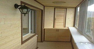 Отделка балкона под ключ Лениногорск, цена от 5896 руб.